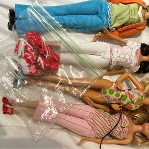 Vintage Barbie collection set